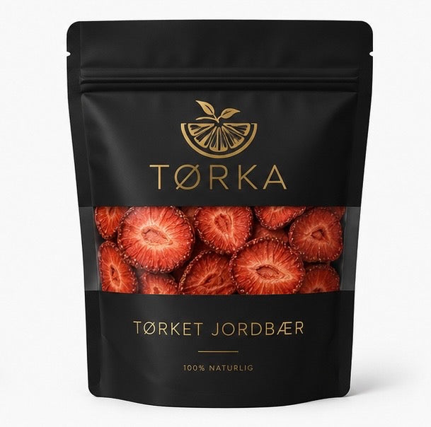 Tørka jordbær