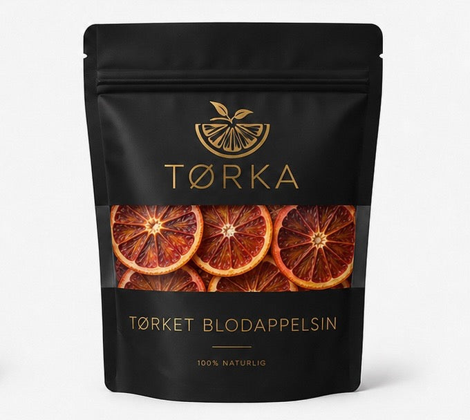 Tørka blodappelsin